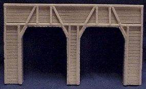Pre-Size Tunnel portal dbl timber N-Scale