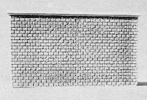 Pre-Size Cut Stone Retaining Wall (2) N Scale Model Railroad Miscellaneous Scenery #212