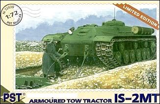 PST IS2MT Soviet Armored Tow Tractor Plastic Model Tank Kit 1/72 Scale #72039