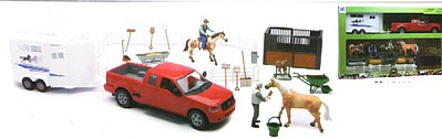Playsets 1/32 Riding Academy Playset (Window-Boxed) (D)