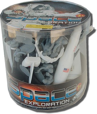 Playsets 1/32 Space Exploration Playset (55pcs/Tub) (6 Tubs/Case) (Billy V)