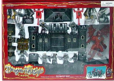 Playsets 1/32 Dragon & Knights Castle Playset (Fort, Dragon, Knights & Acc) (Window Boxed)