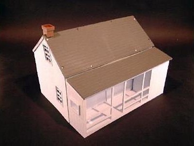 Playsets 54mm Gettysburg Civil War Frontier House (Bagged) (Americana)