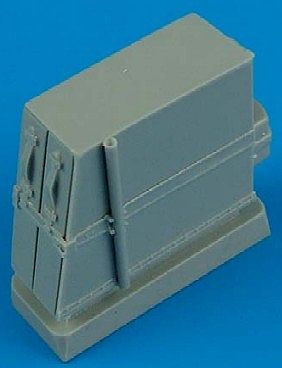 Quickboost Bf109E Ammunition Boxes for Eduard Plastic Model Aircraft Accessory 1/32 Scale #32065
