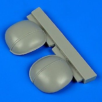 Quickboost Bf109G6 Correct Gun Bulges for Revell Plastic Model Aircraft Accessory 1/32 Scale #32170