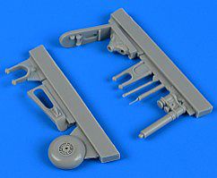 Quickboost Fw190F8 Tail Wheel for Revell Plastic Model Aircraft Accessory 1/32 Scale #32185