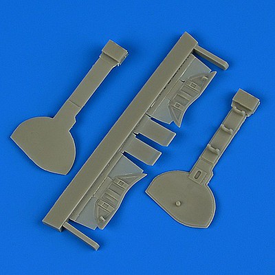 Quickboost A6M5c Zero Type 52 Undercarriage Covers for HSG Plastic Model Aircraft Acc. Kit 1/32 #32196