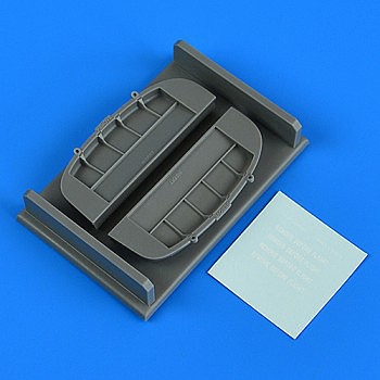 Quickboost F4 Pahntom II FOD Covers for RVL Plastic Model Aircraft Acc. Kit 1/32 Scale #32270