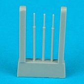 Quickboost Me262A Schwalbe Pitot Tubes for Tamiya Plastic Model Aircraft Accessory 1/48 Scale #48044