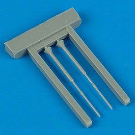 Quickboost Su27 Flanker B Pitot Tubes (2) Plastic Model Aircraft Accessory 1/48 Scale #48125