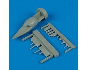 Quickboost F6F3N Conversion Set for Eduard Plastic Model Aircraft Accessory 1/48 Scale #48185