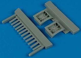 Quickboost F5E Tiger II Auxilliary Intakes for AFV Plastic Model Aircraft Accessory 1/48 Scale #48343
