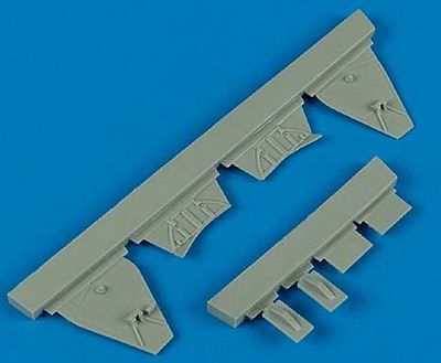 Quickboost J2M3 Undercarriage Covers for Hasegawa Plastic Model Aircraft Accessory 1/48 Scale #48399