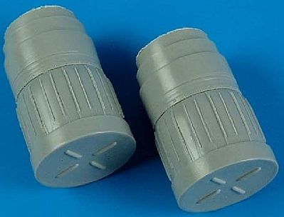 Quickboost MiG29 Fulcrum Correct Exhaust Nozzles w/Covers Plastic Model Aircraft Accessory 1/48 #48454
