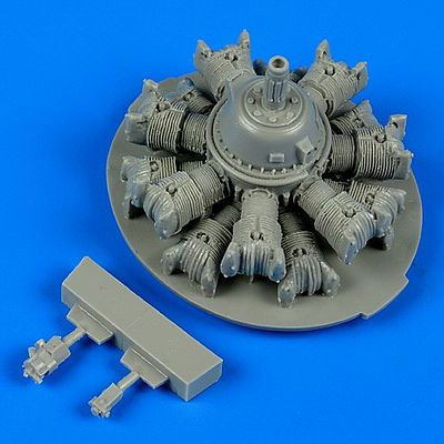 Quickboost SBC Helldiver Engine for Revell & ATE Plastic Model Aircraft Accessory 1/48 Scale #48560