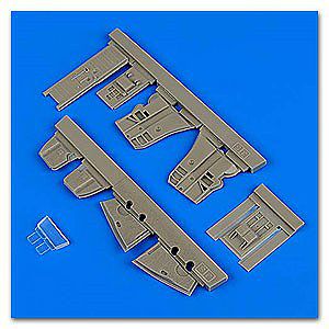 Quickboost F4C/D Phantom II Undercarriage Cover for ACY Plastic Model Aircraft Accessory 1/48 #48706