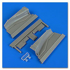 Quickboost Tornado IDS Undercarriage Covers for Revell Plastic Model Aircraft Accessory 1/48 #48716