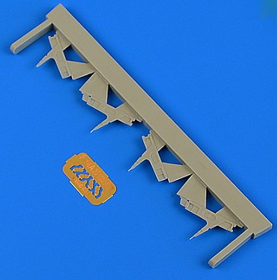 Quickboost F14A Tomcat Tail Reinforcement Plates TAM Plastic Model Aircraft Acc. Kit 1/48 Scale #48831