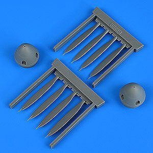 Quickboost Do217N1 Propellers for ICM Plastic Model Aircraft Acc. Kit 1/48 Scale #48956