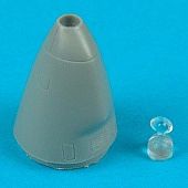 Quickboost Harrier Gr5 Nose for Hasegawa Plastic Model Aircraft Accessory 1/72 Scale #72041