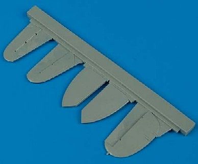 Quickboost Spitfire Mk I/V Control Surfaces for Tamiya Plastic Model Aircraft Accessory 1/72 #72225