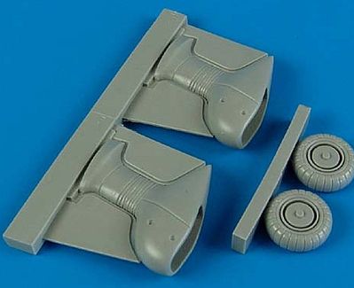 Quickboost Ju87G Stuka Correct Spatted Undercarriage Plastic Model Aircraft Accessory 1/72 #72328