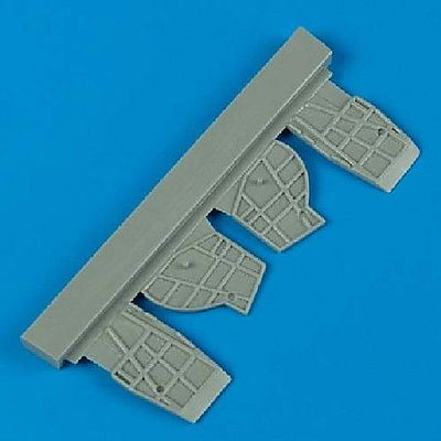 Quickboost SB2C Undercarriage Covers for Academy Plastic Model Aircraft Accessory 1/72 Scale #72354