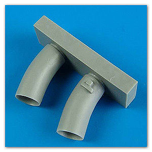 Quickboost Seahawk Exhaust Nozzles for Hobbyboss Plastic Model Aircraft Accessory 1/72 Scale #72366