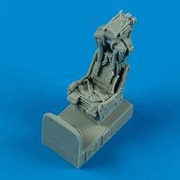 Quickboost F8 Ejection Seat w/Safety Belts Plastic Model Aircraft Accessory 1/72 Scale #72406