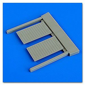 Quickboost Su27 Flanker B Air Intake Louver for TSM Plastic Model Aircraft Accessory 1/72 #72481