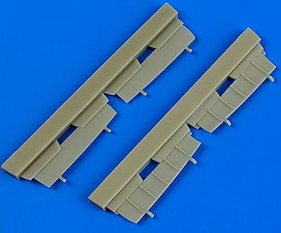 Quickboost Dornier Do17Z Undercarriage Covers for Airfix Plastic Model Aircraft Accessory 1/72 #72488