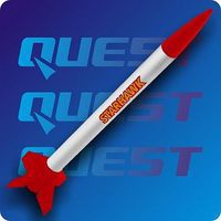 Quest Starhawk Model Rocket Kit Level 1 Model Rocket Kit #1005