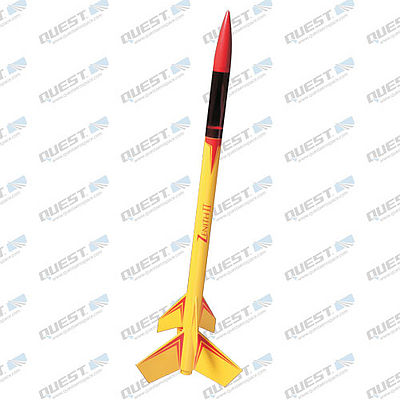 Quest Zenith II Model Rocket Kit Level 3 Model Rocket Kit #3005