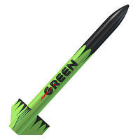 Quest Mean Green Advanced Model Rocket Kit Skill Level 3 Level 3 Model Rocket Kit #5013