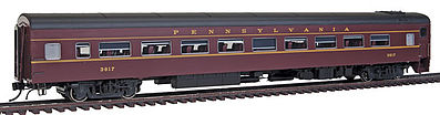 Rapido Lightweight Coach PRR #3917 HO Scale Model Train Passenger Car #100323