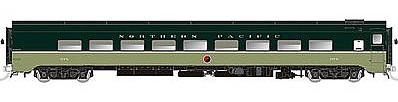 Rapido CC&F 52-Seat Dayniter Leg-Rest Coach Northern Pacific #578 HO Scale Model Train Car #100339