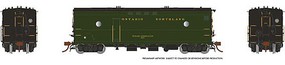 Rapido Steam Heater Generator Car Sound and DCC Ready to Run Ontario Northland 200 (green)