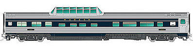 Rapido Budd Dome Wabash# 201 HO Scale Model Train Passenger Car #116037
