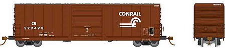 Rapido Evans X72A Boxcar Conrail 6 pack #2 (Small logo) HO Scale Model Train Freight Car #139005