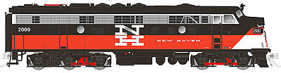 Rapido EMD FL9 with DCC New Haven #2000 N Scale Model Train Diesel Locomotive #15000