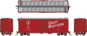 Rapido GN 40' Boxcar Great Northern Vermilion
