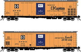 Rapido Santa Fe RR-56 Mechanical Reefer El Capitan