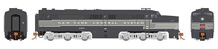 Rapido Alco PA1 - TCS Sound and DCC New York Central-P&amp;LE 4207 (Lightning Stripe, 2-Tone Gray, System Lettering)
