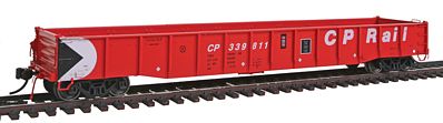 Rapido 52 6 Canadian Mill Gondola 6-Pack - Ready to Run Canadian Pacific Set #1 (Action Red, black, white, Multimark Logo) - HO-Scale (6)