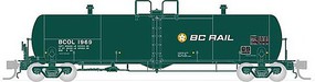 Rapido Procor GP20 20,000-Gallon Tank Car Ready to Run British Columbia Railway BC Rail (Company Service, green, Dogwood Logo) N-Scale