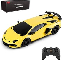 Rastar Lamborghini Aventador SVJ Yellow 1-24