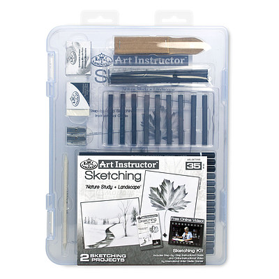 Royal-Brush Small Sketching Clearview Drawing Kit #ais-skt3105