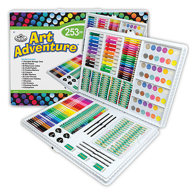 Royal-Brush Art Adventure 253pc Set Drawing Kit #avs-534