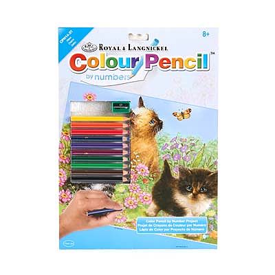 Royal-Brush CPN Kittens Pencil By Number Kit #cpn14