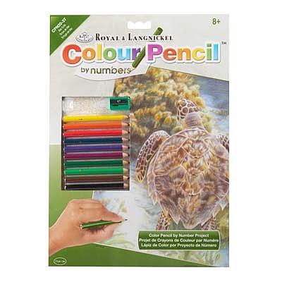 Royal-Brush CPN Sea Turtle Pencil By Number Kit #cpn20